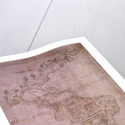 Map of the New World, c.1532 by Anonymous