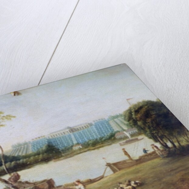 Construction of the terraces at Schloss Sanssouci, 1747 by Carl Sylva Dubois