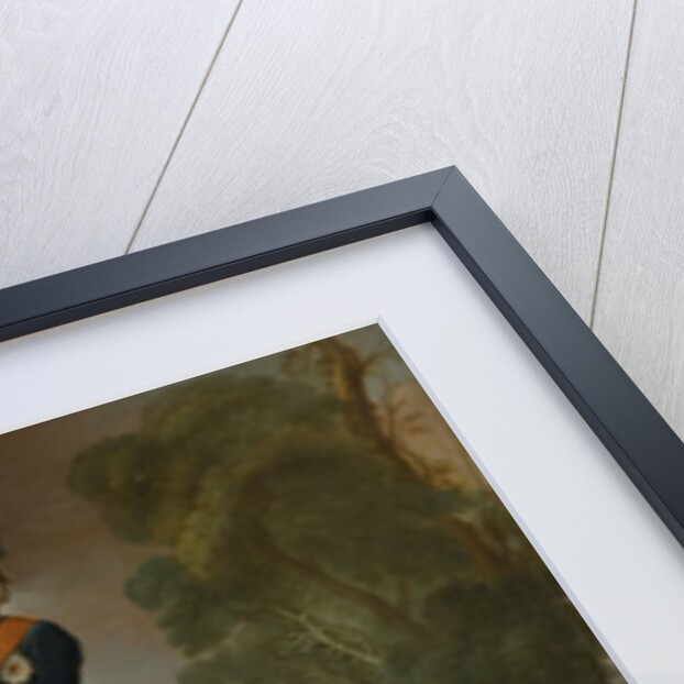 Kurt Christoph Graf von Schwerin on horseback, 1750 by Antoine Pesne