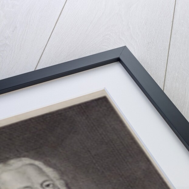 Portrait of Georg Philipp Telemann by Georg Lichtensteger