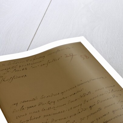 A petition to be released from jail, 31st June 1753 by Francois Marie Arouet Voltaire