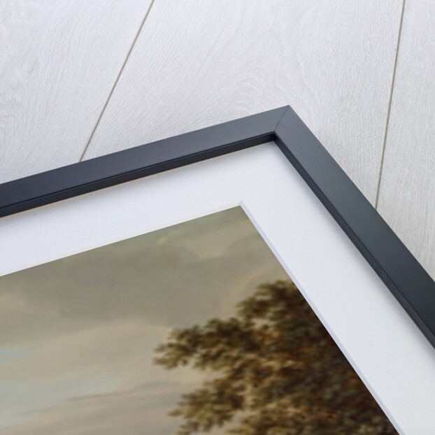 View of the village church, Pankow, 1835 by Jean Bartheleney Pascal