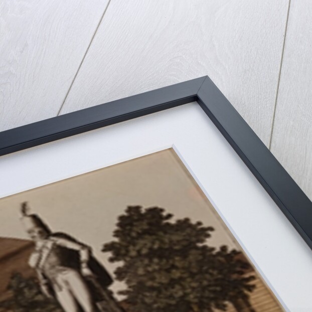 Statue of General von Ziethen in Wilhelm Platz, Berlin by School German