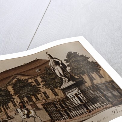 Statue of General von Ziethen in Wilhelm Platz, Berlin by School German