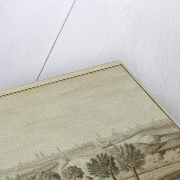 View of the Hallesch Gate by Johann Carl Wilhelm Rosenberg