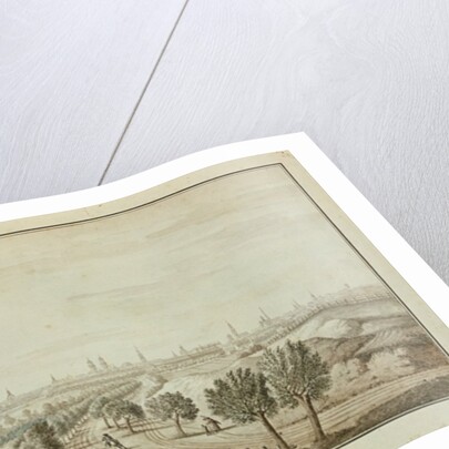 View of the Hallesch Gate by Johann Carl Wilhelm Rosenberg