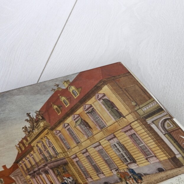 The Palace of Prince Ferdinand of Prussia, Berlin by Johann Carl Wilhelm Rosenberg