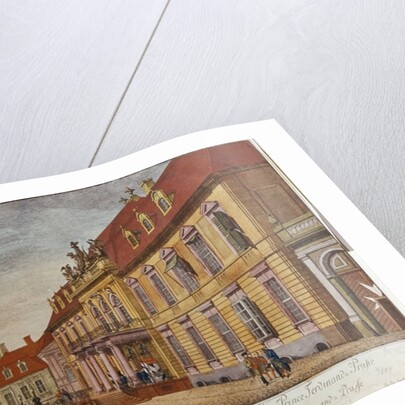 The Palace of Prince Ferdinand of Prussia, Berlin by Johann Carl Wilhelm Rosenberg