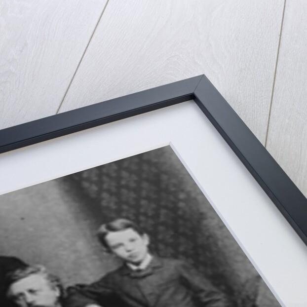 Wilhelm Liebknecht and his family by German Photographer