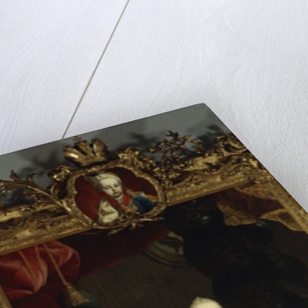 Portrait of Empress Maria Theresa with Joseph II as a child, 1744 by Martin van Mytens or Meytens