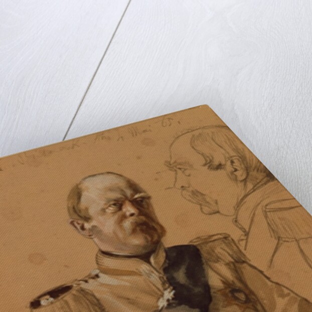 Prince Otto von Bismarck, 1865 by Adolph Friedrich Erdmann von Menzel
