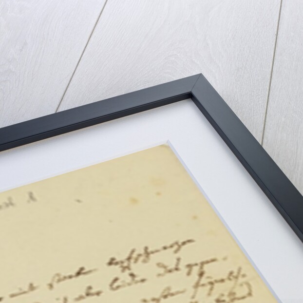 Letter from Mozart to a freemason, January 1786 by Wolfgang Amadeus Mozart