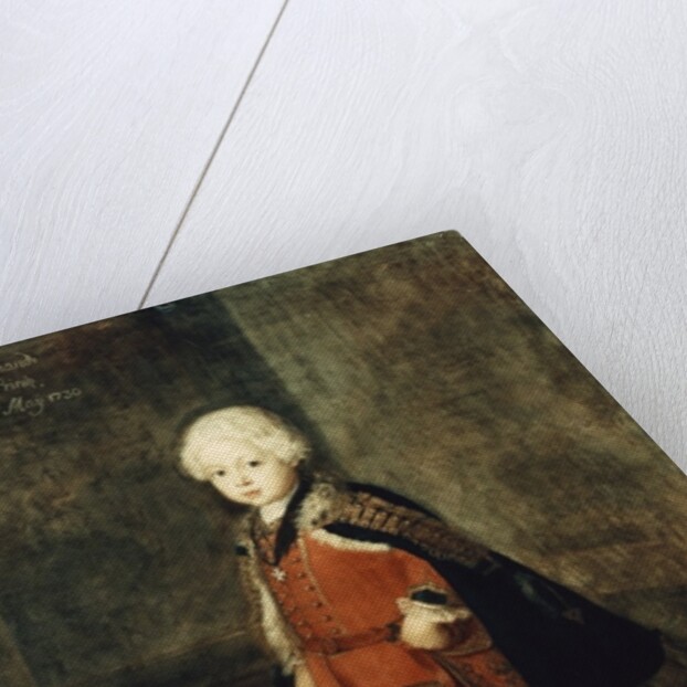 Prince Augustus William aged four, 1734 by Antoine Pesne