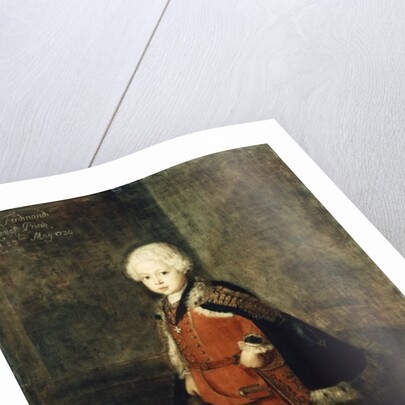 Prince Augustus William aged four, 1734 by Antoine Pesne