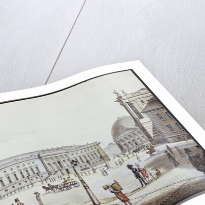 The Opernplatz, Berlin by F.A. Calau