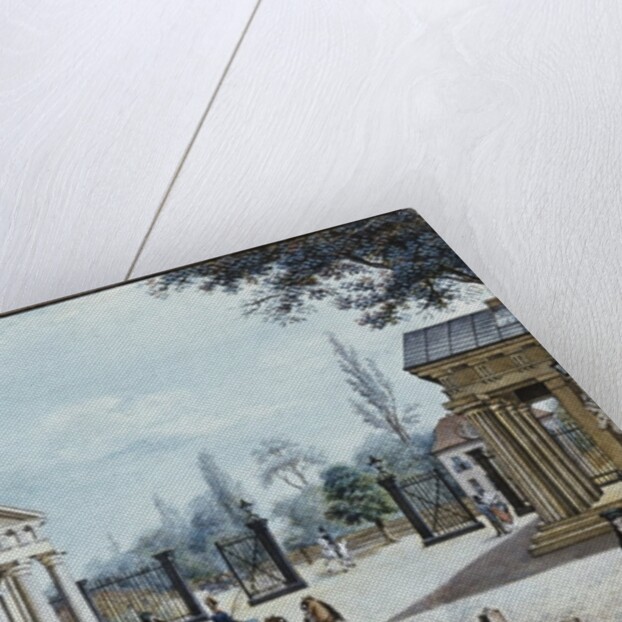 The Leipzig Gate, Berlin by F.A. Calau