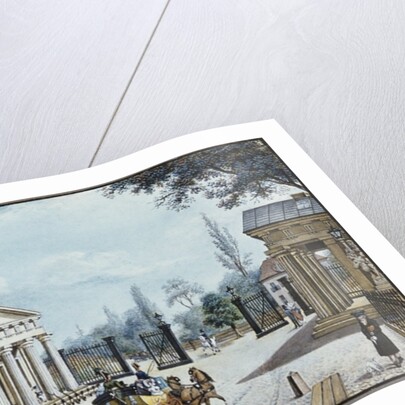 The Leipzig Gate, Berlin by F.A. Calau