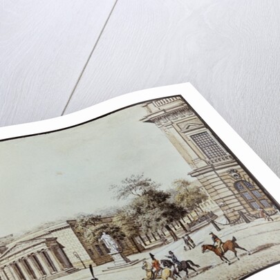 The new Watch House, next to the Armoury, Berlin by F.A. Calau