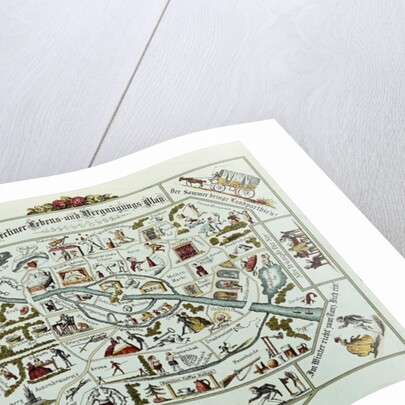 Berlin living and amusement plan by School German