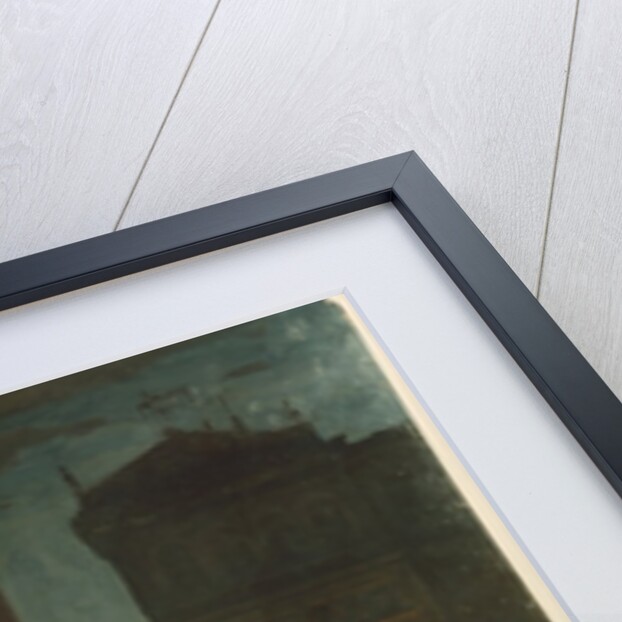 Alexander Square, Berlin, at night, 1895 by Karl Langhammer