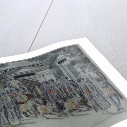 Scene from 'The Magic Flute' by Wolfgang Amadeus Mozart by School German