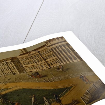 View of Wilhelmsplatz from the north, 1773 by Johann Friedrich Meyer