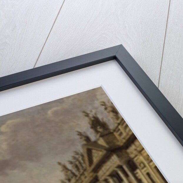 View of the armory and Unter den Linden Street, 1786 by Carl Traugott Fechhelm