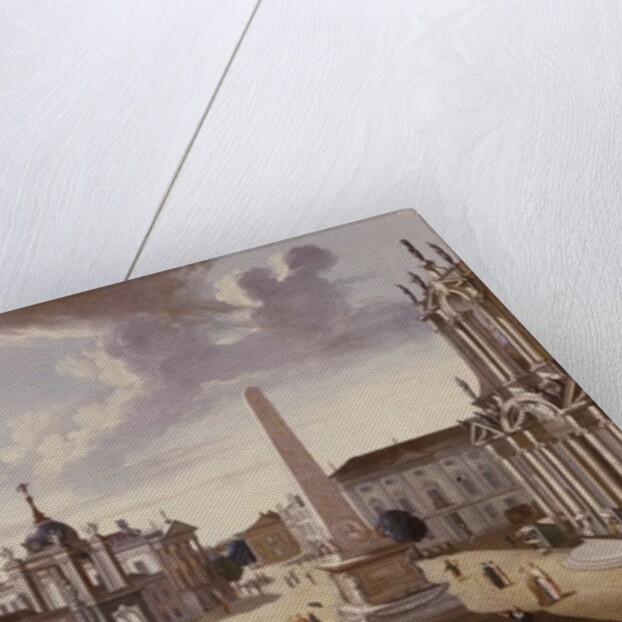 View of the Town Hall, 1772 by Carl Christian Baron