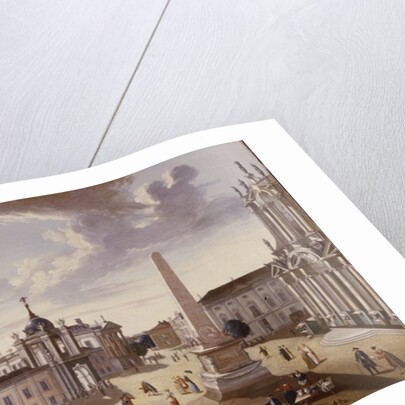 View of the Town Hall, 1772 by Carl Christian Baron