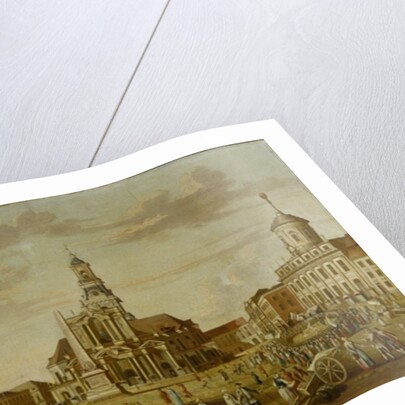 The Alter Markt with the Church of St. Nicholas and the Town Hall, 1771 by German School