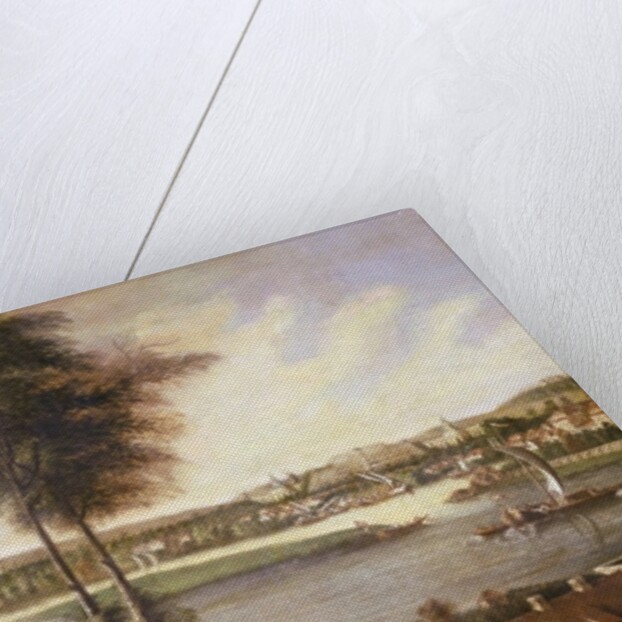 View of the Sanssouci park from Brauhausberg, 1772 by Johann Friedrich Meyer