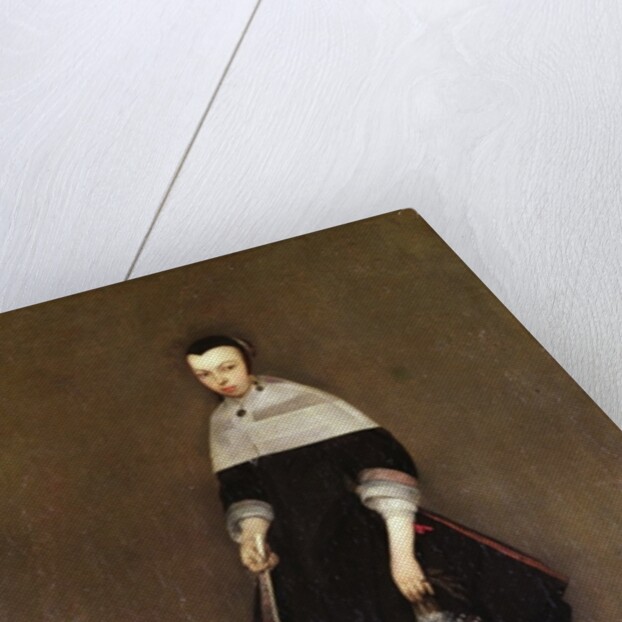 Female portrait by Gerard ter Borch or Terborch