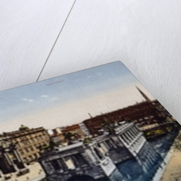 View of Berlin at the turn of the century by School German