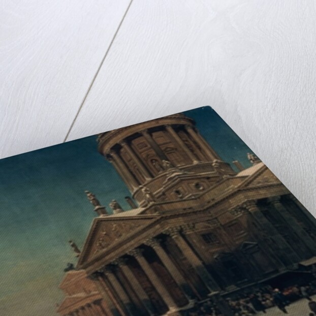 Gendarmenmarkt in Winter, 1857 by Eduard Gartner