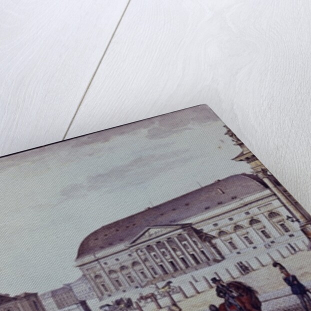 The Gerndarmenmarkt by F.A. Calau