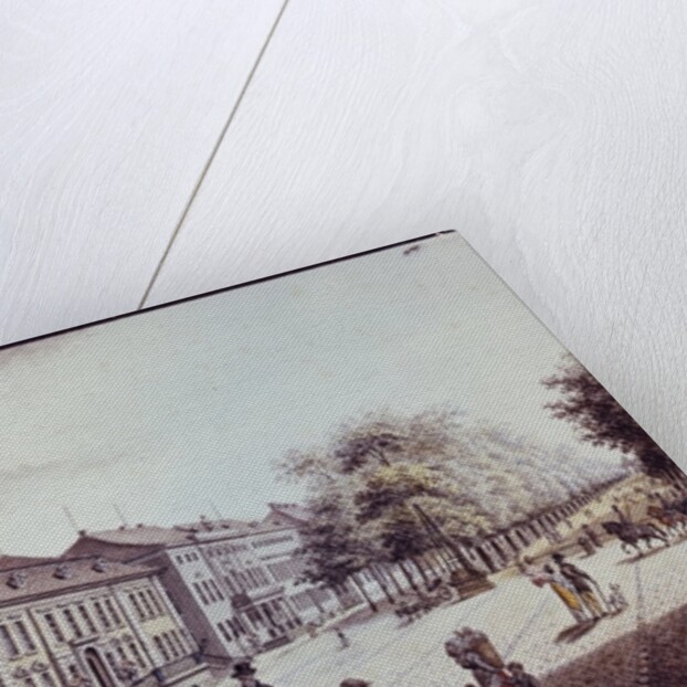 View of the Opera House, Berlin by F.A. Calau