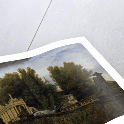 The Konigsbrucke on Konigsstrasse, Berlin, 1835 by Eduard Gartner