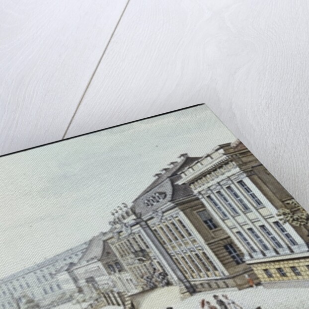 View of the Royal Palace, Berlin by F.A. Calau