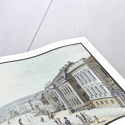 View of the Royal Palace, Berlin by F.A. Calau