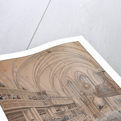 The inauguration of the city councillors in the Church of St. Nicholas, 1808 by F.A. Calau