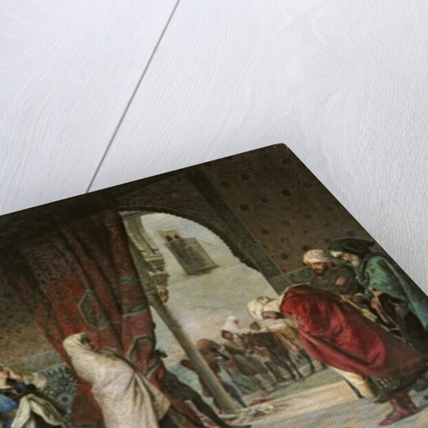 Salida del Boabdil, at the Alhambra by Manuel Gomez Moreno y Gonzalez