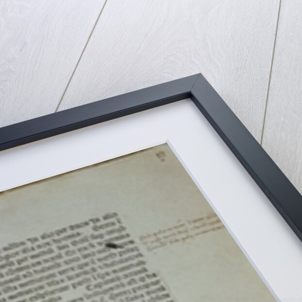 Folio from Pierre d'Ailly's 'Imago Mundi' by School Spanish