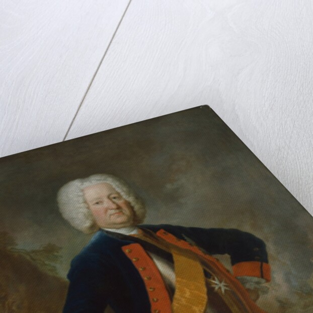 Field Marshal Count Finck von Finckenstein by Georg David Matthieu