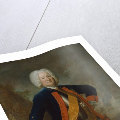 Field Marshal Count Finck von Finckenstein by Georg David Matthieu