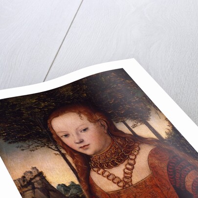 Young mother with child by Lucas the Elder Cranach