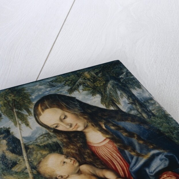 Madonna under the fir tree, c.1510 by Lucas the Elder (after) Cranach