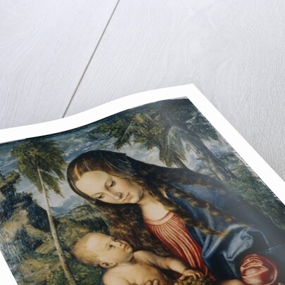 Madonna under the fir tree, c.1510 by Lucas the Elder (after) Cranach