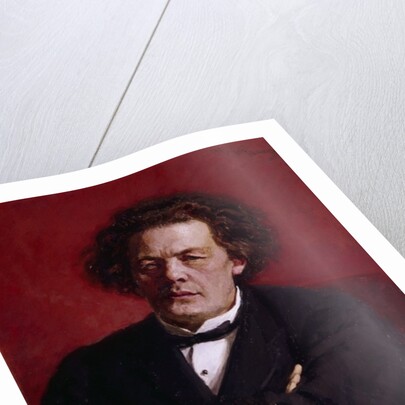 Portrait of Anton Grigoryevich Rubinstein, 1881 by Ilya Efimovich Repin