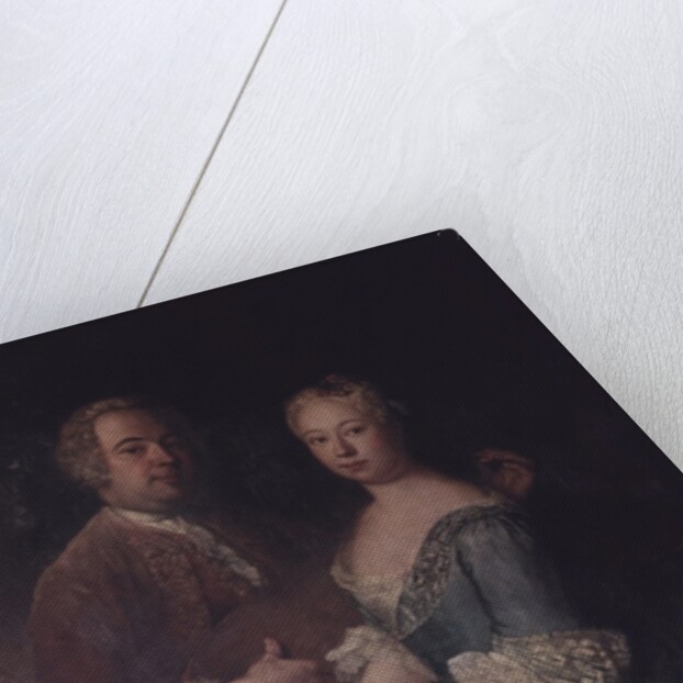 Karl-Heinrich Graun and his wife Anna-Louise, c.1735 by Antoine Pesne