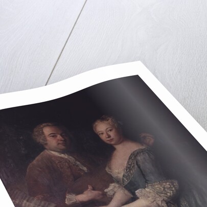 Karl-Heinrich Graun and his wife Anna-Louise, c.1735 by Antoine Pesne